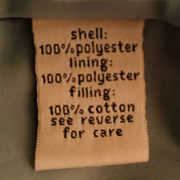 Tyler Boe Blue Quilted Full Zip Vest Size Large - Picture 6 of 6